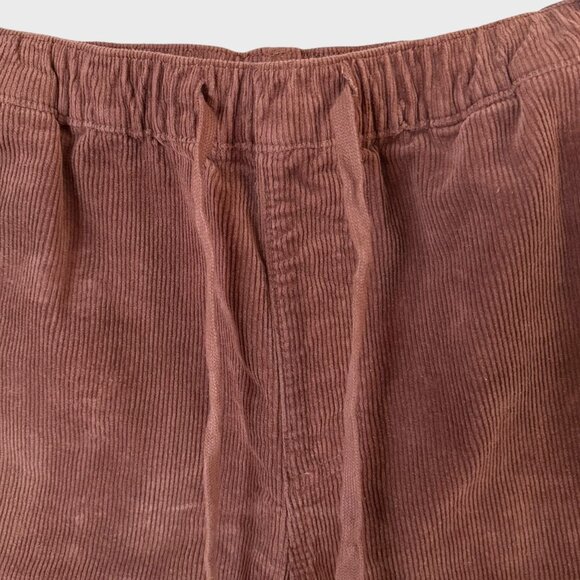 Katin Corduroy Local Short Brown Men's Large Drawstring Pockets Casual Comfort - Picture 5 of 11